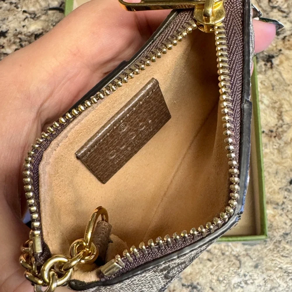 Gucci Ophidia Zip Key Pouch (NEW) - Picture 5 of 6